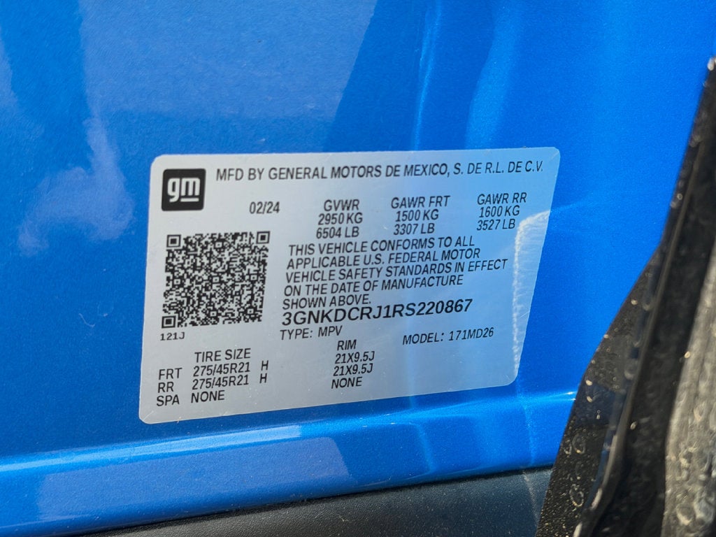 2024 Chevrolet Blazer EV RS
