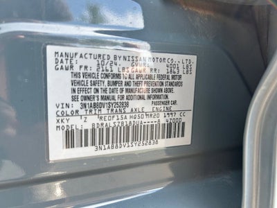 2025 Nissan Sentra SR