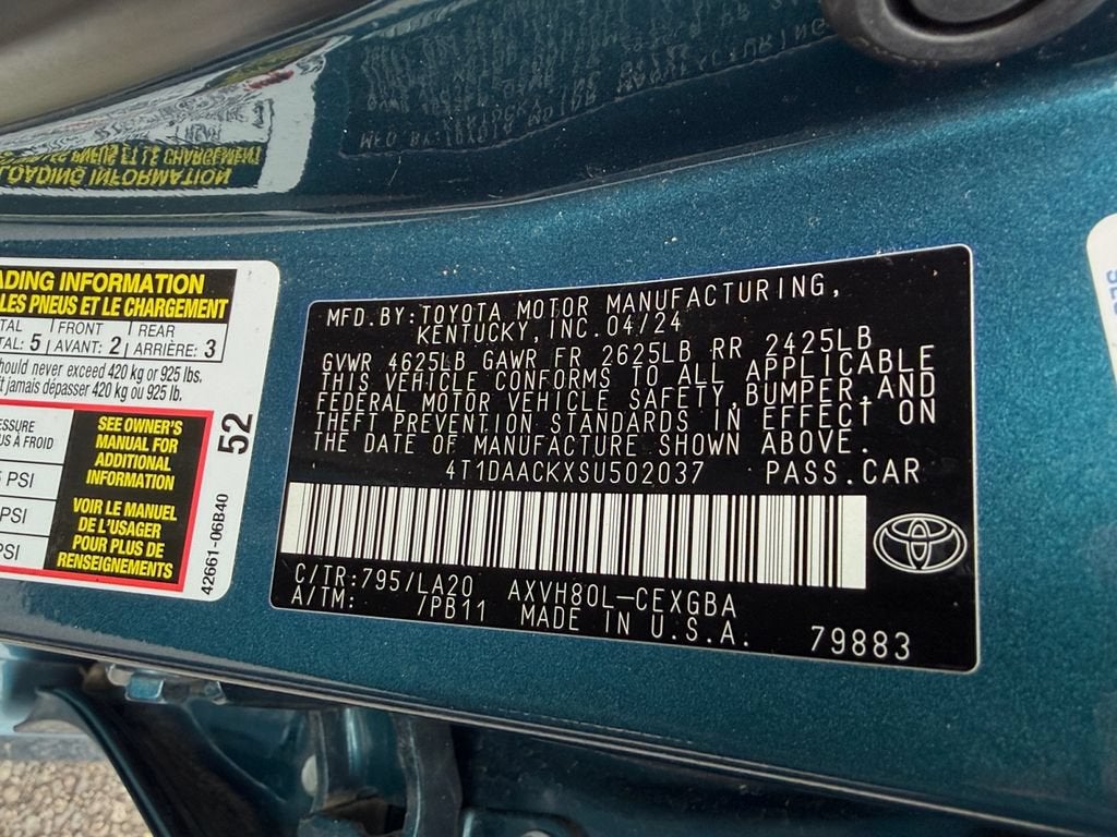 2025 Toyota Camry LE