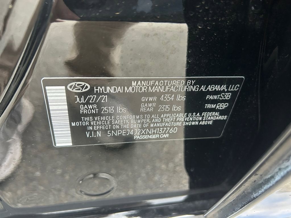 2022 Hyundai Sonata SEL Plus