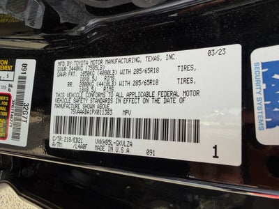 2023 Toyota Sequoia TRD Pro