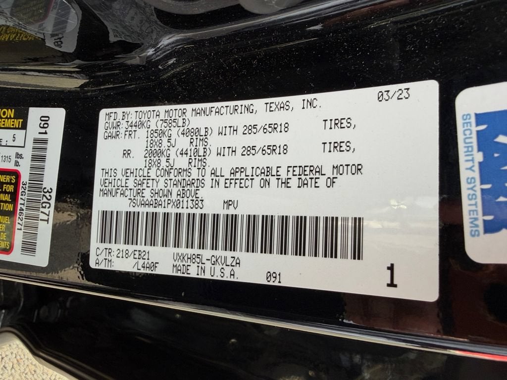 2023 Toyota Sequoia TRD Pro