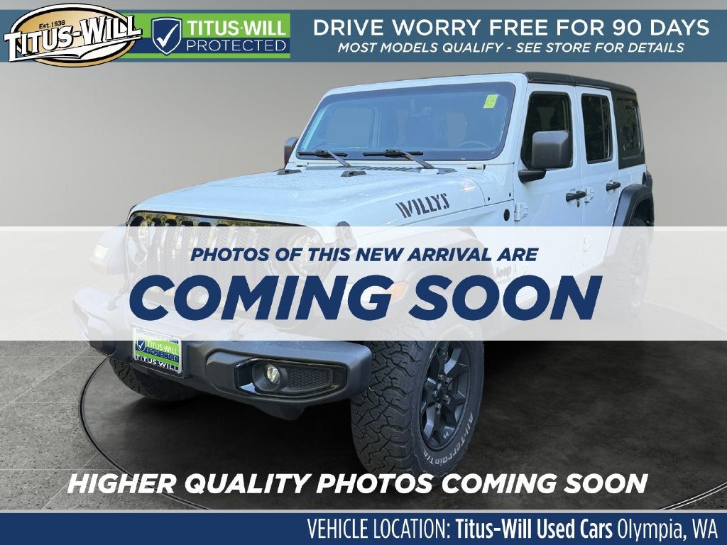 2021 Jeep Wrangler Unlimited Willys