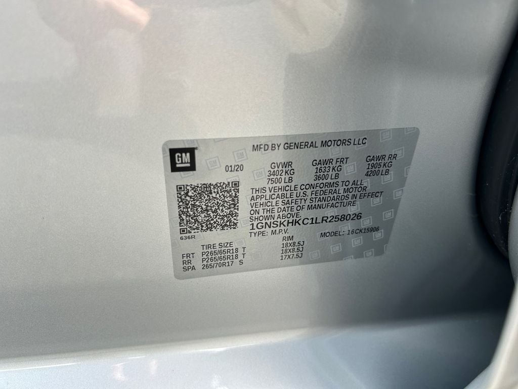2020 Chevrolet Suburban LT