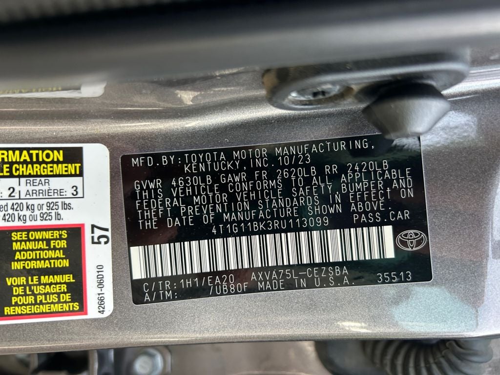 2024 Toyota Camry SE