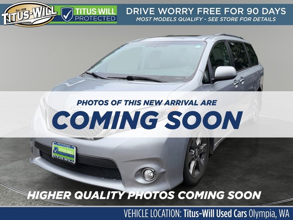 2015 Toyota Sienna SE 7 Passenger