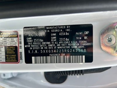 2024 Kia K5 EX