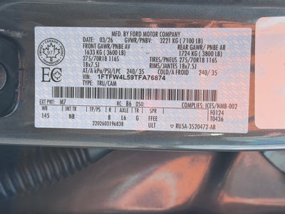 2026 Ford F-150 Tremor