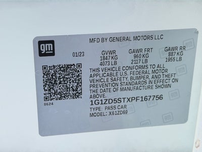 2023 Chevrolet Malibu LT 1LT