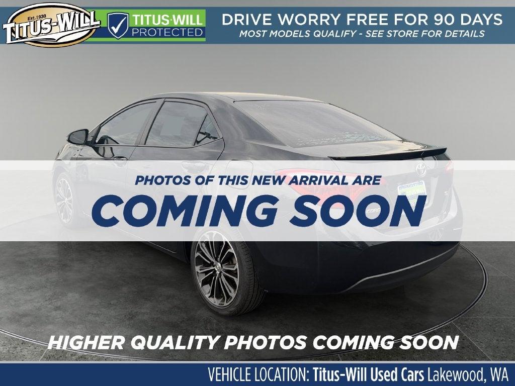 2015 Toyota Corolla S Plus