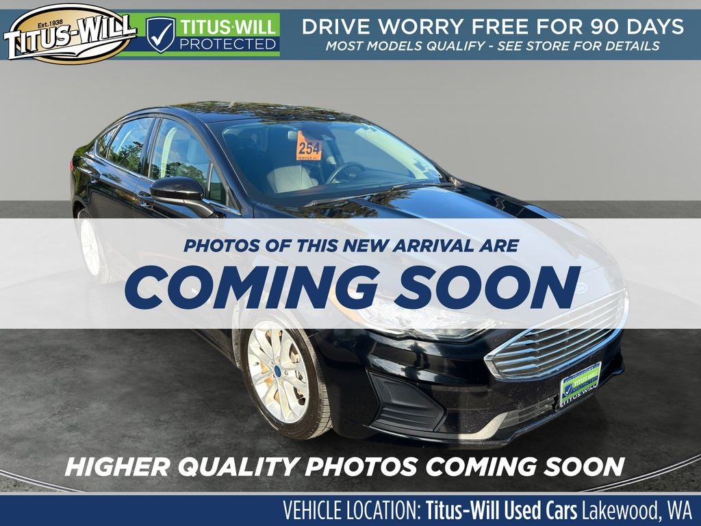 2019 Ford Fusion Hybrid SE