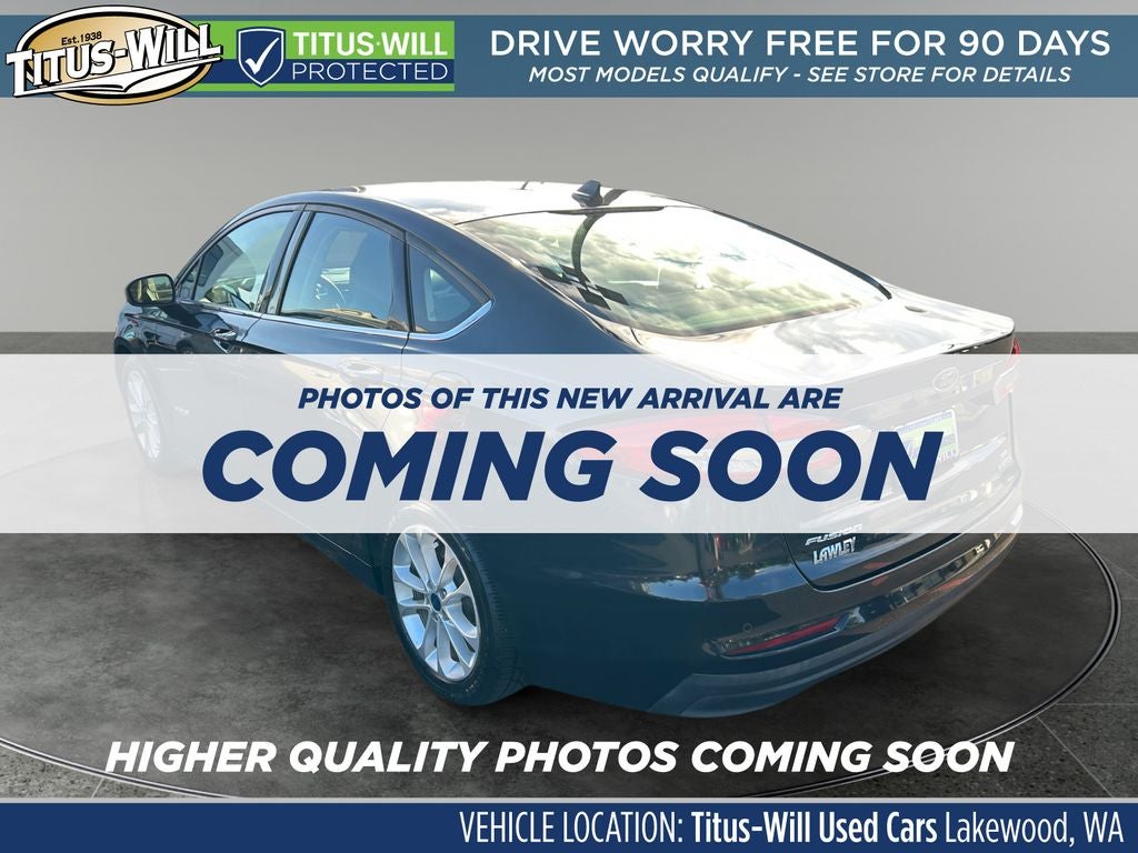 2019 Ford Fusion Hybrid SE