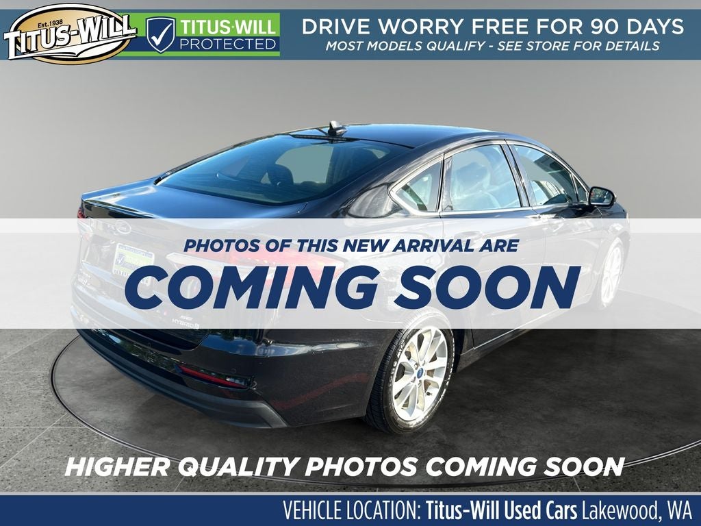 2019 Ford Fusion Hybrid SE