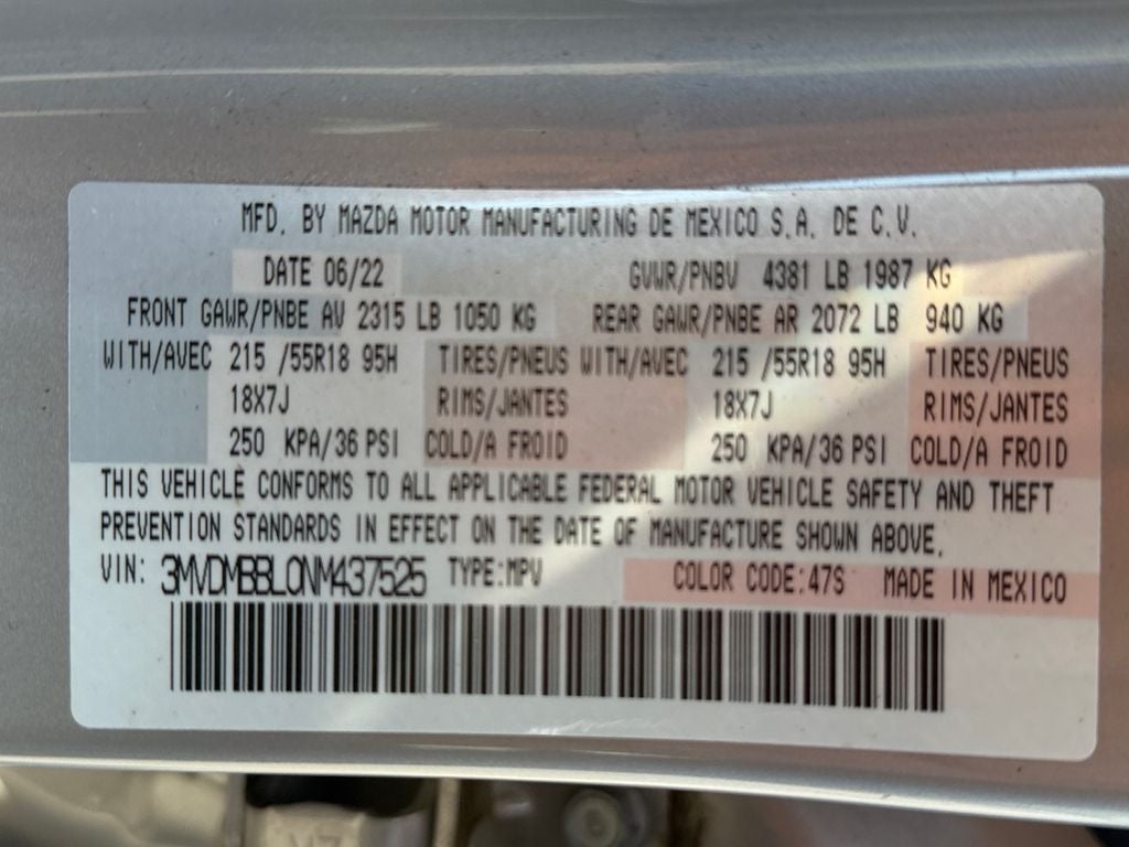 2022 Mazda Mazda CX-30 2.5 S Select Package