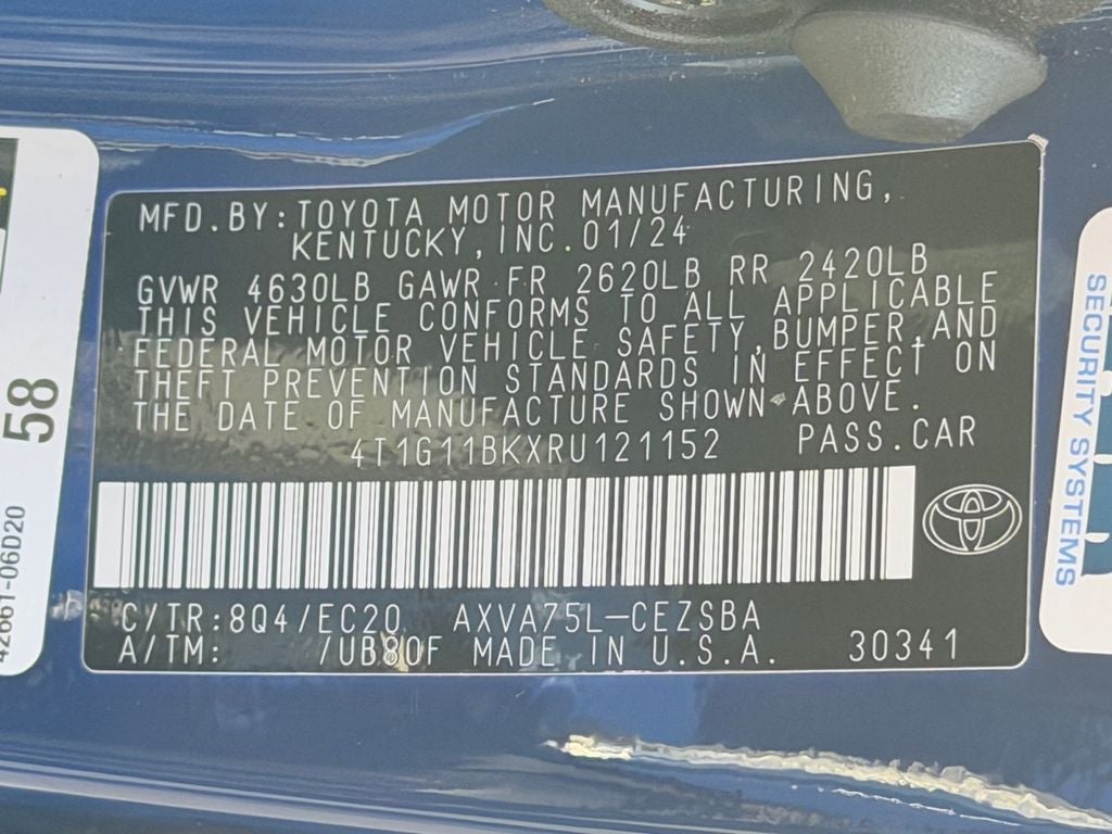 2024 Toyota Camry SE Nightshade