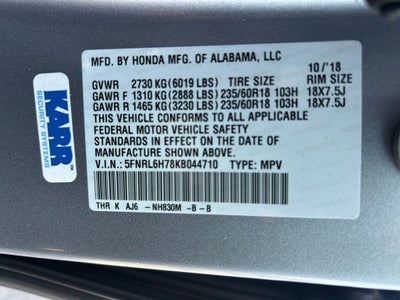 2019 Honda Odyssey EX-L