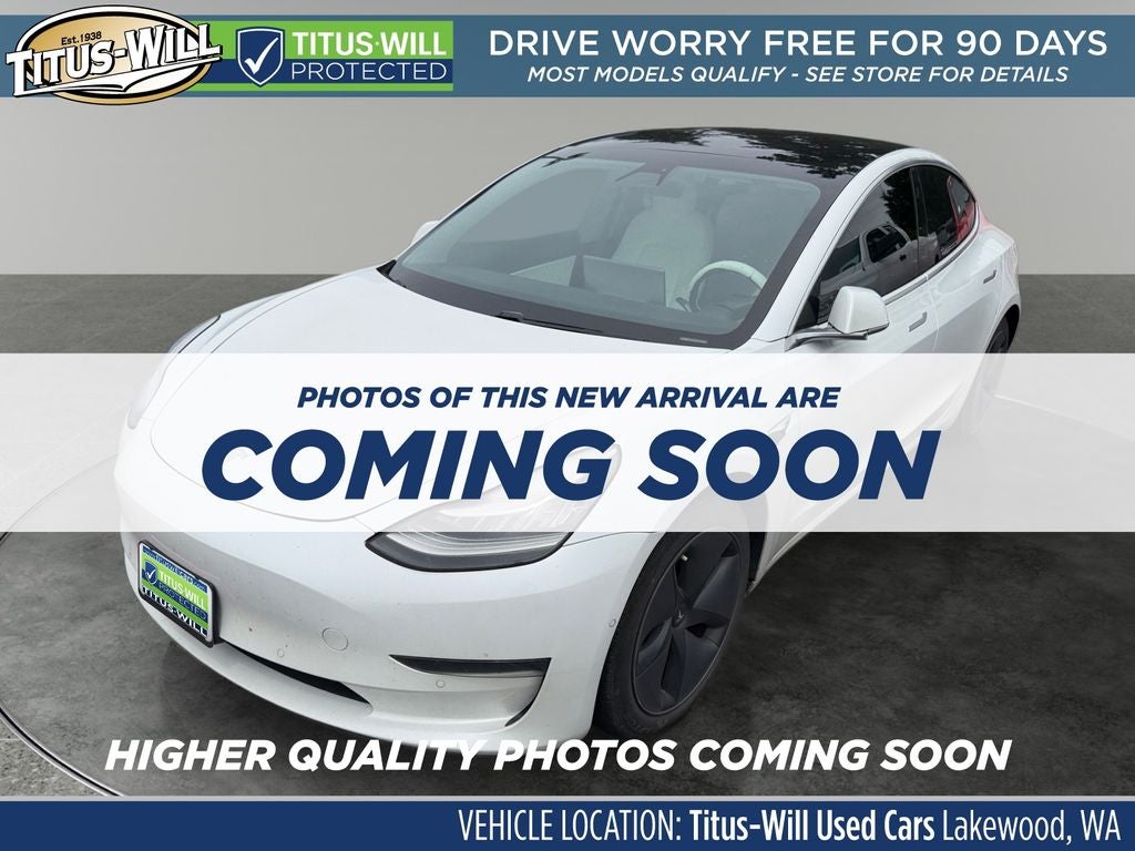 2020 Tesla Model 3 Standard Range Plus