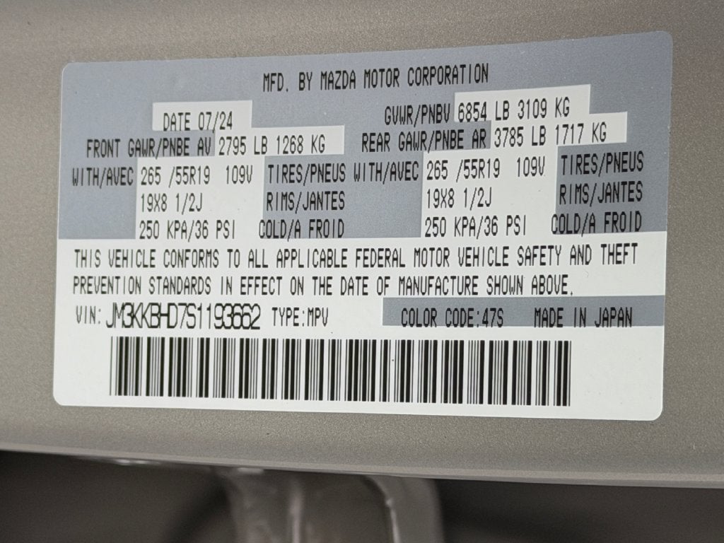 2025 Mazda Mazda CX-90 3.3 Turbo Preferred