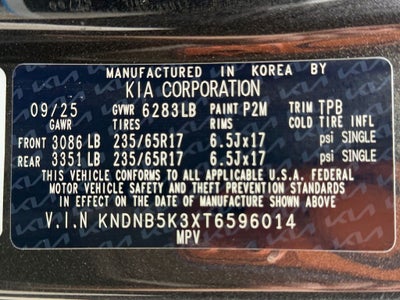 2026 Kia Carnival LXS