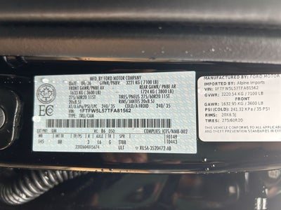2026 Ford F-150 Lariat 5.0 V8