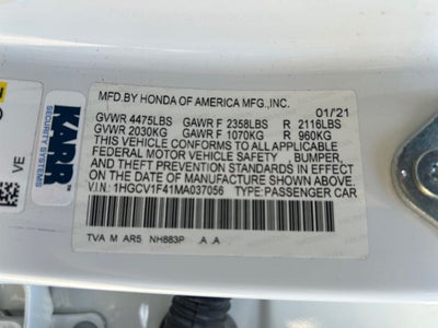 2021 Honda Accord Sport Special Edition