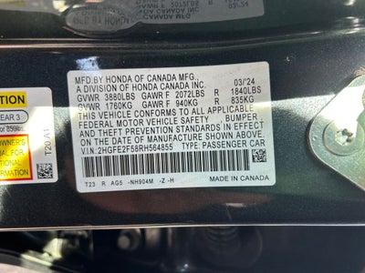 2024 Honda Civic Sport