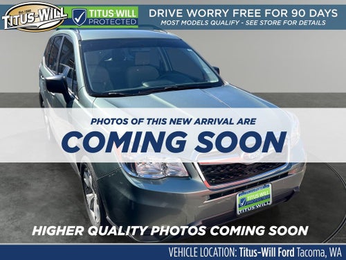 2015 Subaru Forester 2.5i