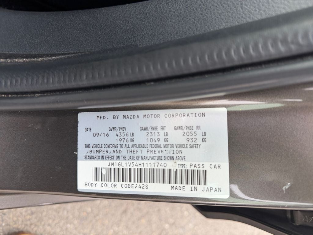 2017 Mazda Mazda6 Touring