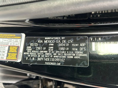 2025 Kia K4 LXS