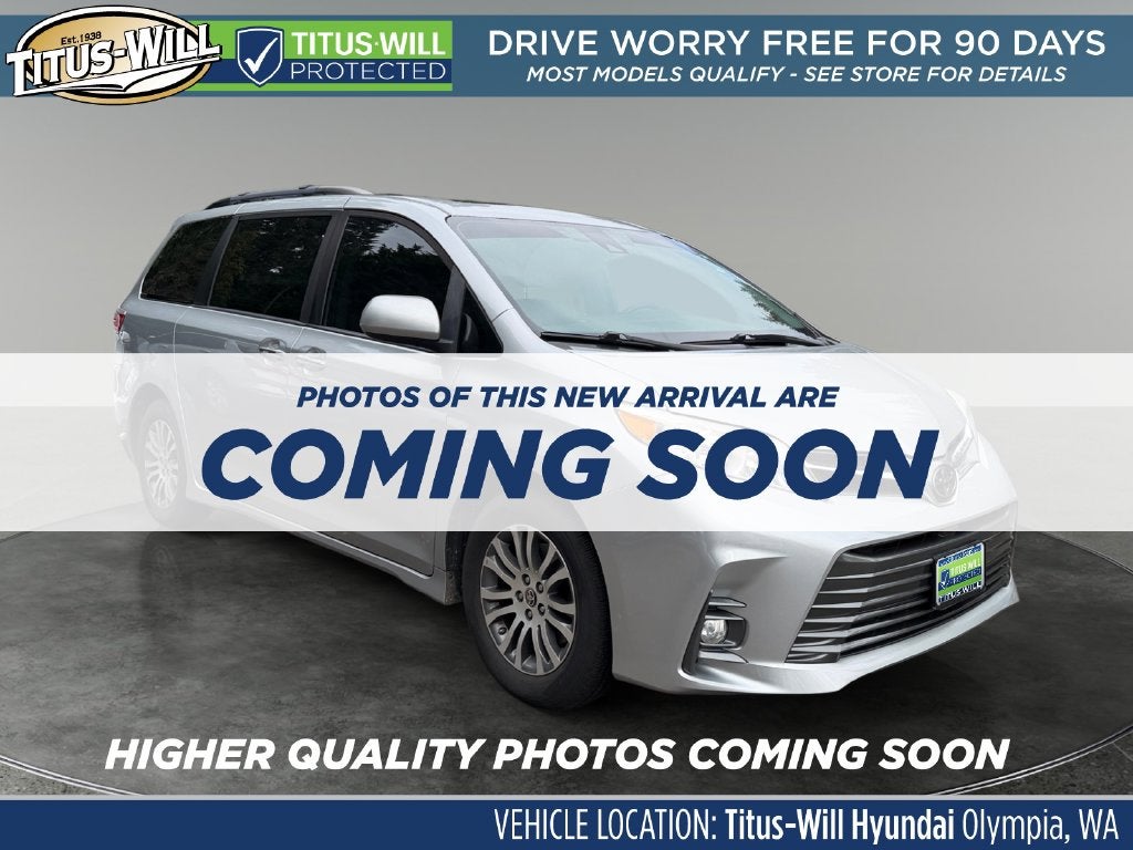 2020 Toyota Sienna XLE 8 Passenger