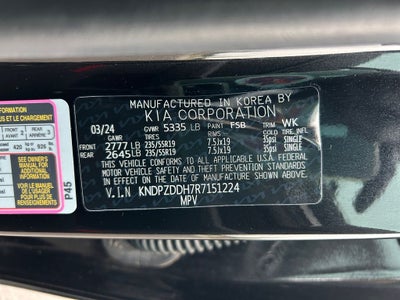 2024 Kia Sportage Plug-In Hybrid X-Line Prestige