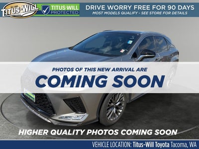 2022 Lexus RX 350 F Sport Handling