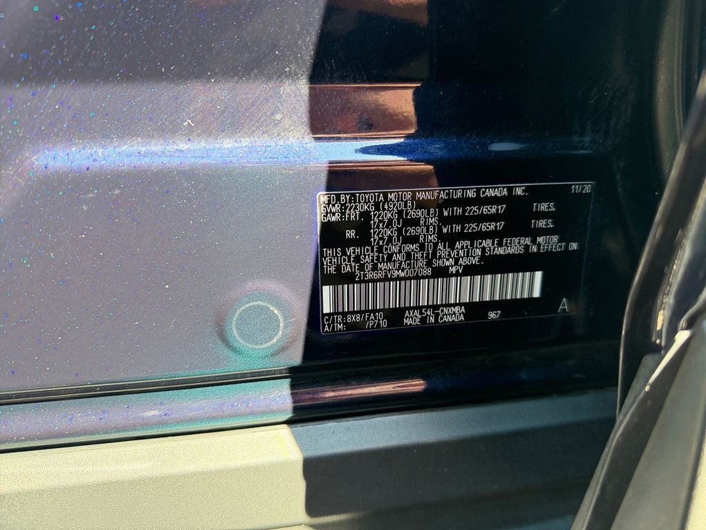 2021 Toyota RAV4 Hybrid XLE