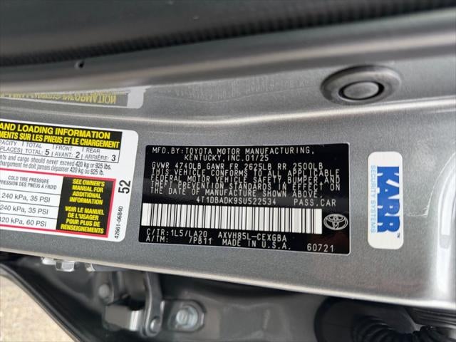 2025 Toyota Camry XLE