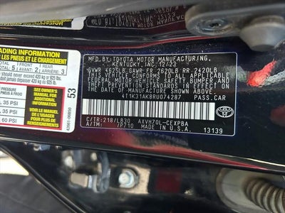 2024 Toyota Camry Hybrid XSE