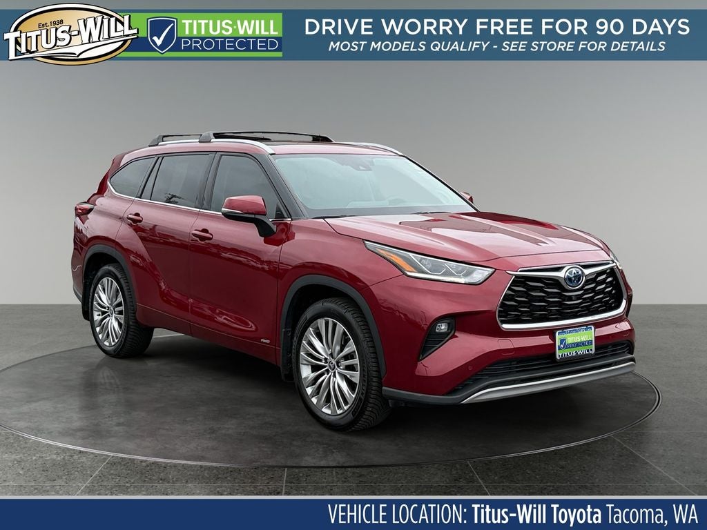 2022 Toyota Highlander Hybrid Platinum