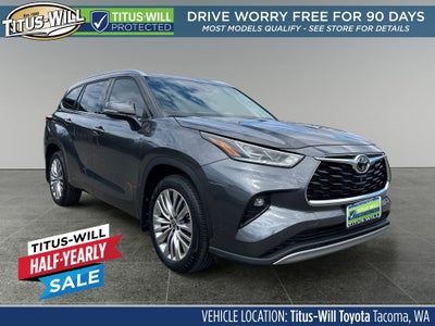 2023 Toyota HIGHLANDER Platinum 1 OWNER