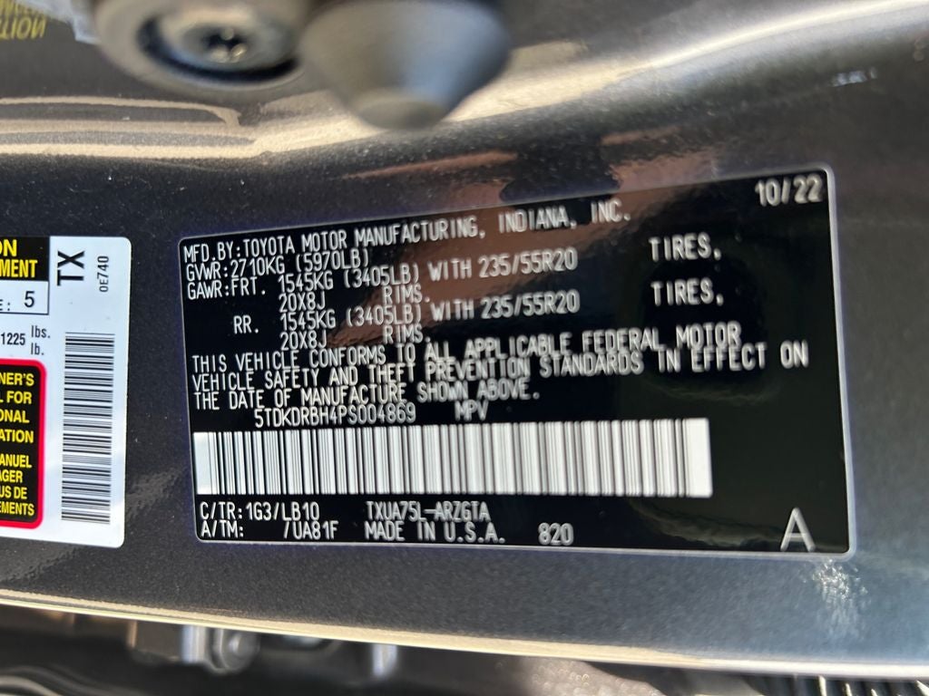 2023 Toyota Highlander Limited