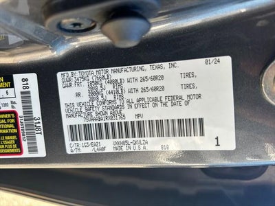 2024 Toyota Sequoia Limited