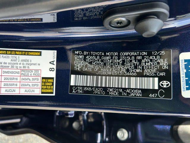 2026 Toyota COROLLA HYBRID XLE 1 Owner 50 MPG