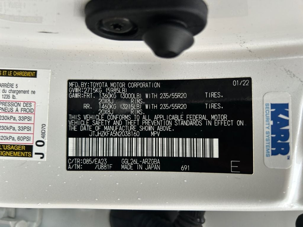 2022 Lexus RX 350L 350L 3RD ROW