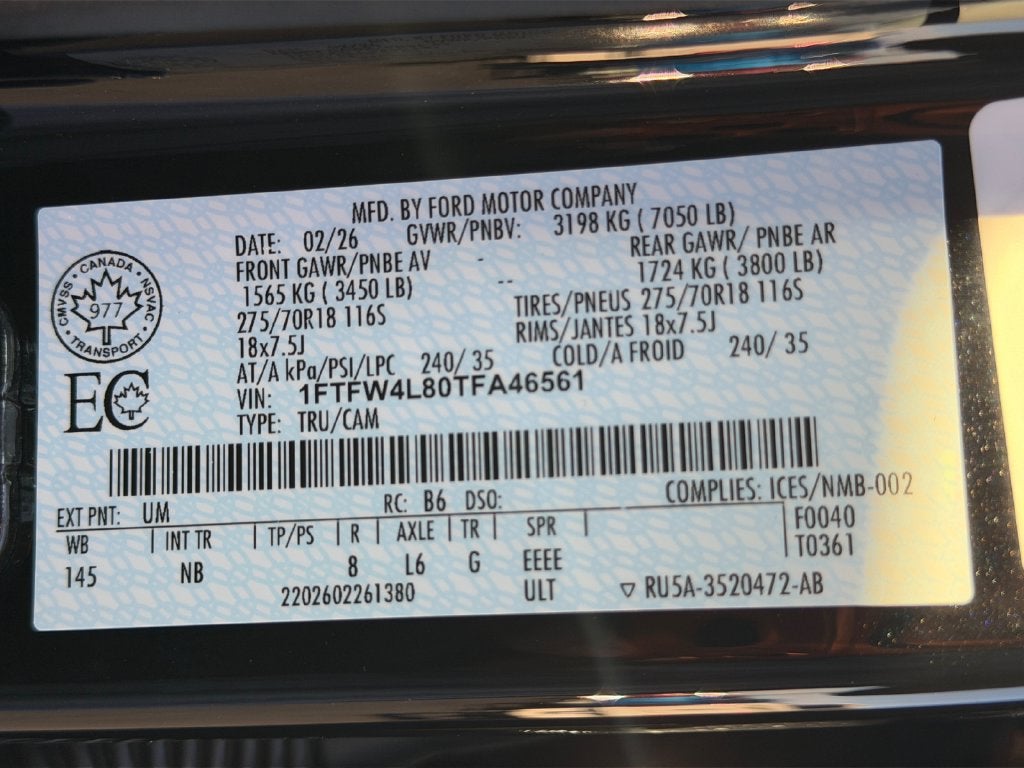 2026 Ford F-150 Tremor