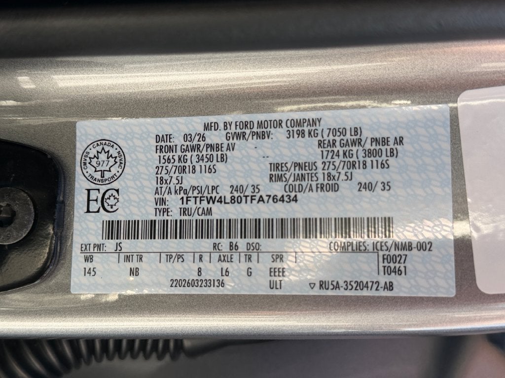2026 Ford F-150 Tremor