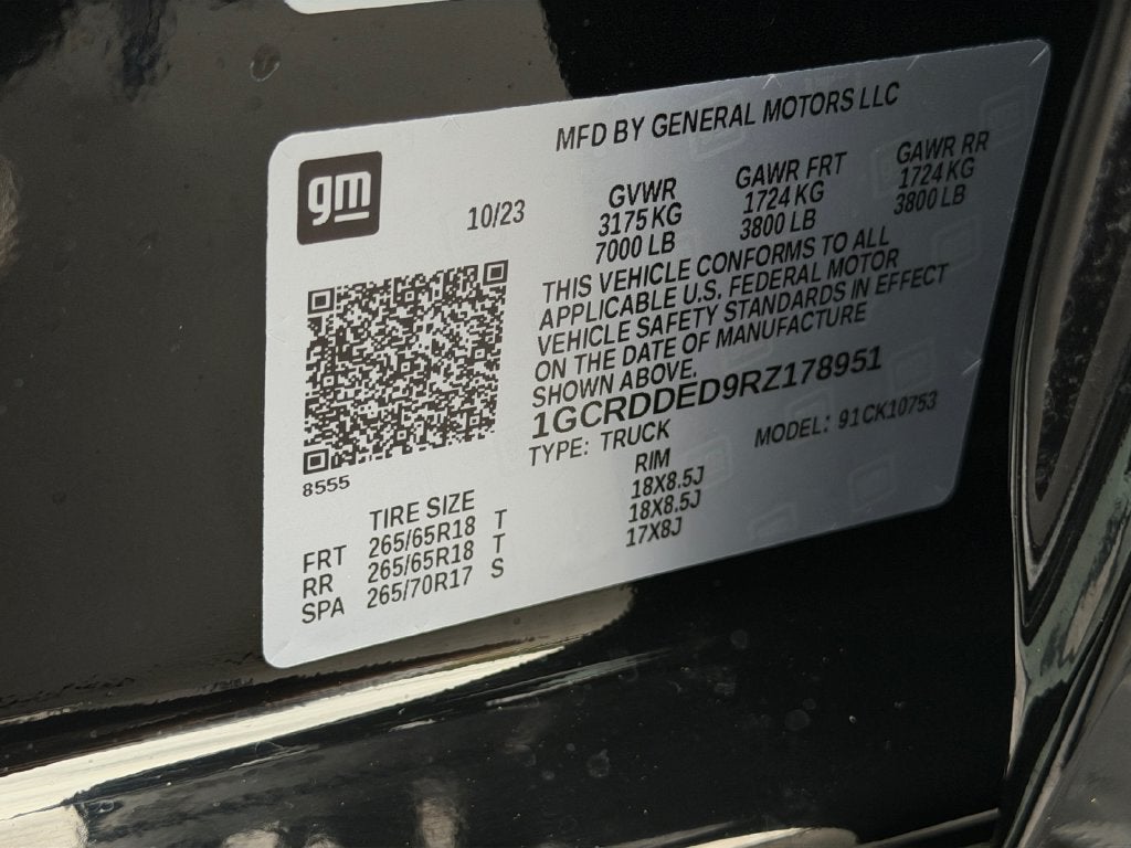2024 Chevrolet Silverado 1500 LT LT1