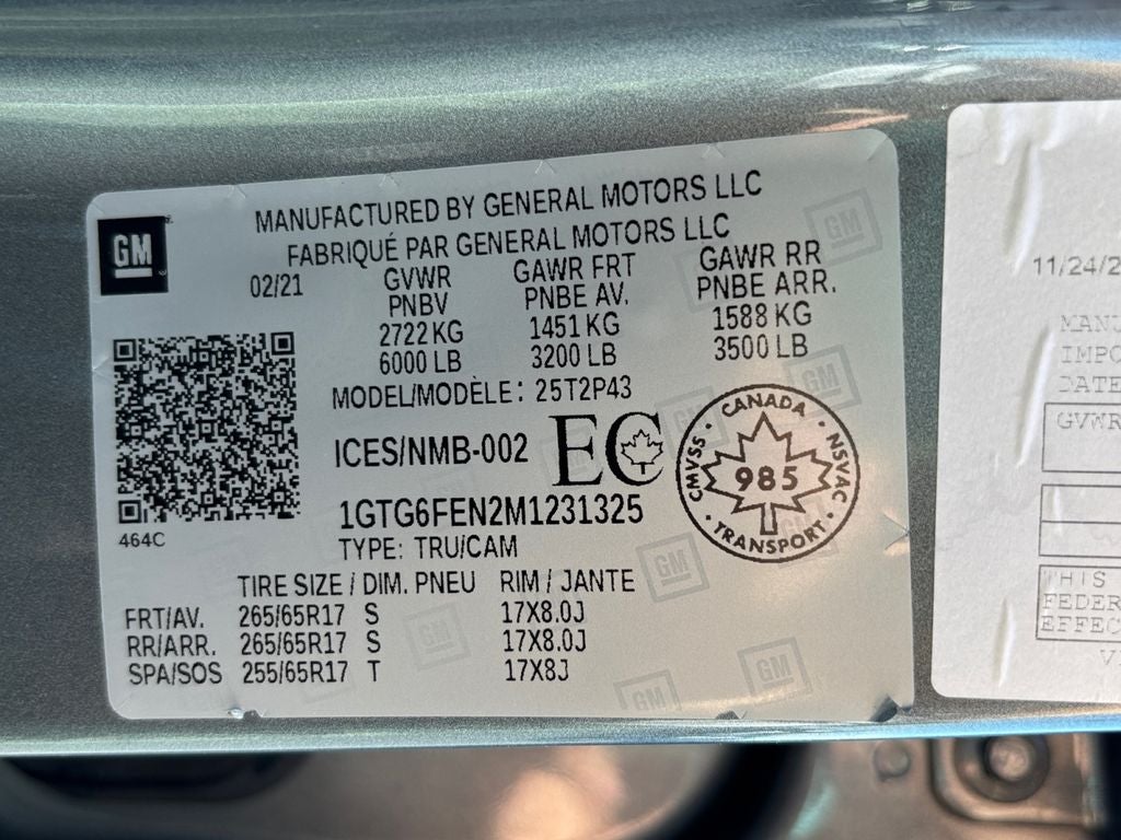 2021 GMC Canyon Base