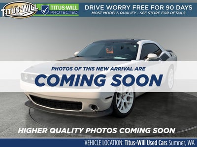 2017 Dodge Challenger R/T 6 speed manual