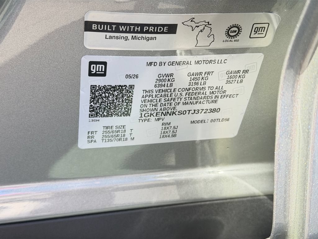 2026 GMC Acadia Elevation