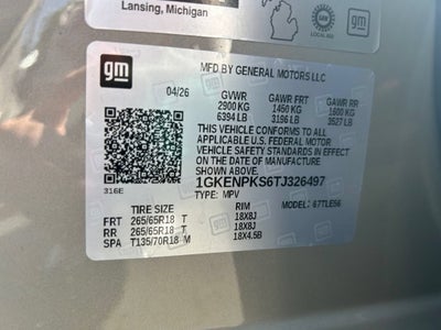 2026 GMC Acadia AT4
