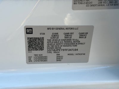 2026 GMC Sierra 2500 HD AT4