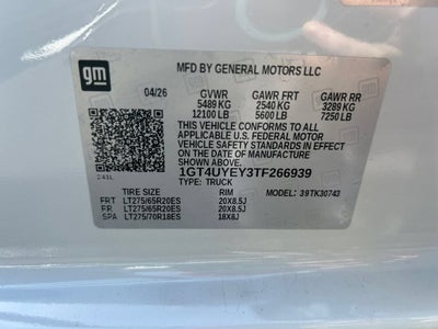 2026 GMC Sierra 3500 HD Denali Ultimate